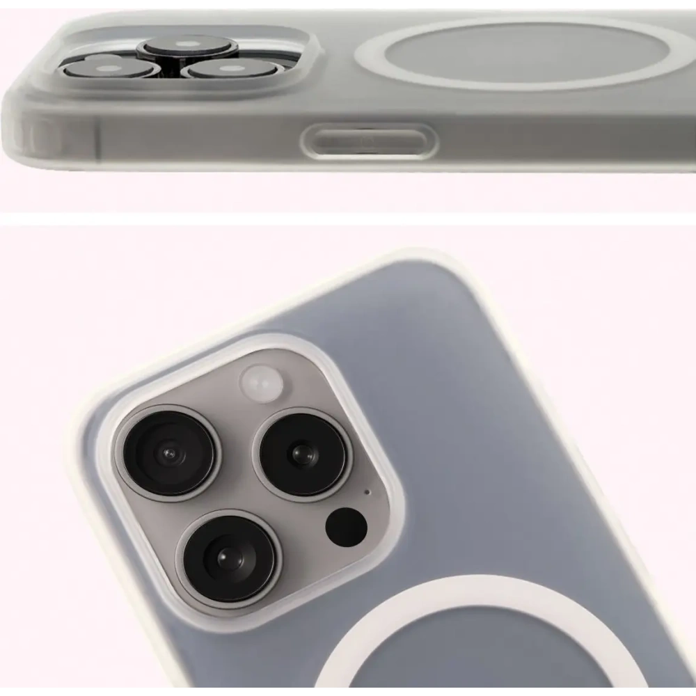 Hurtownia GSM - Bizon Case MatteO Apple iPhone 15 Pro áttetsző - BIZ7131 - {ean13} - Hurt