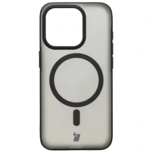 Hurtownia GSM - Bizon Case MatteO Apple iPhone 15 Pro átlátszó fekete kerettel - BIZ7132 - {ean13} - Hurt