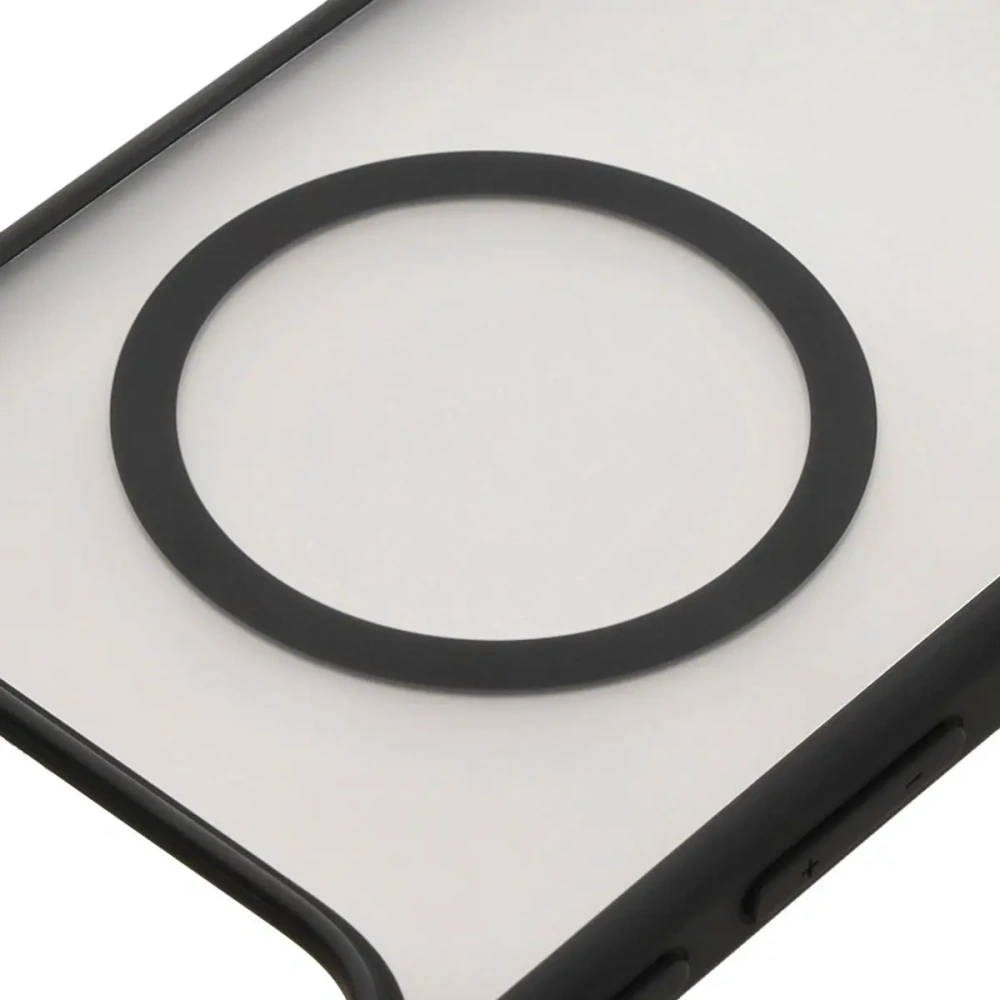 Hurtownia GSM - Etui z pierścieniem magnetycznym Bizon Case MatteO do Google Pixel 9 Pro XL półprzezroczyste z czarną ramką - BIZ7133 - {ean13} - Hurt