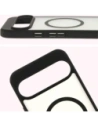 Hurtownia GSM - Etui z pierścieniem magnetycznym Bizon Case MatteO do Google Pixel 9 Pro XL półprzezroczyste z czarną ramką - BIZ7133 - {ean13} - Hurt
