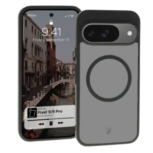 Hurtownia GSM - Bizon Case MatteO Google Pixel 9/9 Pro átlátszó fekete kerettel - BIZ7134 - {ean13} - Hurt