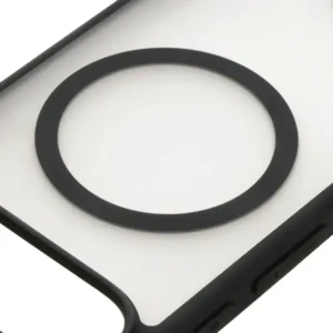 Hurtownia GSM - Etui z pierścieniem magnetickým Bizon Case MatteO do Google Pixel 9/9 Pro poloprůhledné s černým rámem - BIZ7134 - {ean13} - Hurt
