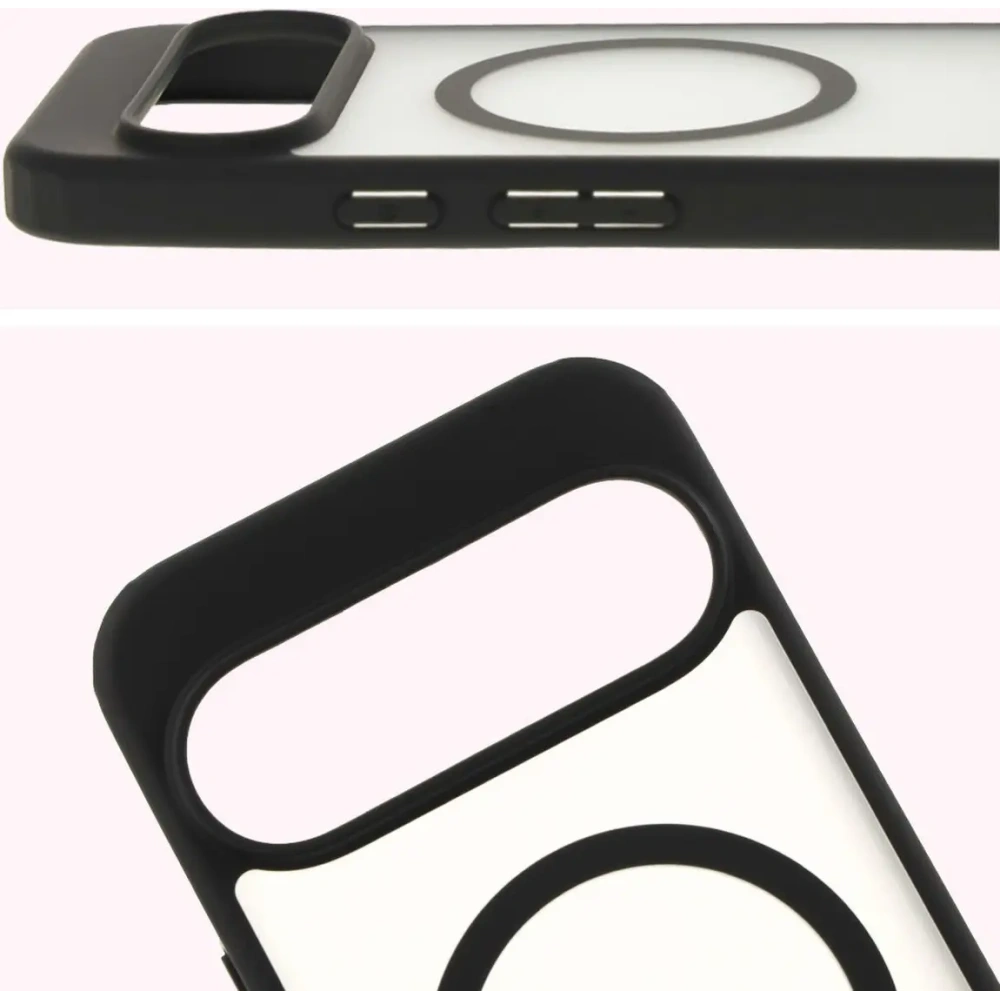 Hurtownia GSM - Bizon Case MatteO Google Pixel 9/9 Pro átlátszó fekete kerettel - BIZ7134 - {ean13} - Hurt