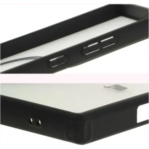 Hurtownia GSM - Bizon Case MatteO Samsung Galaxy S24 Ultra transparent cu cadru negru - BIZ7136 - {ean13} - Hurt
