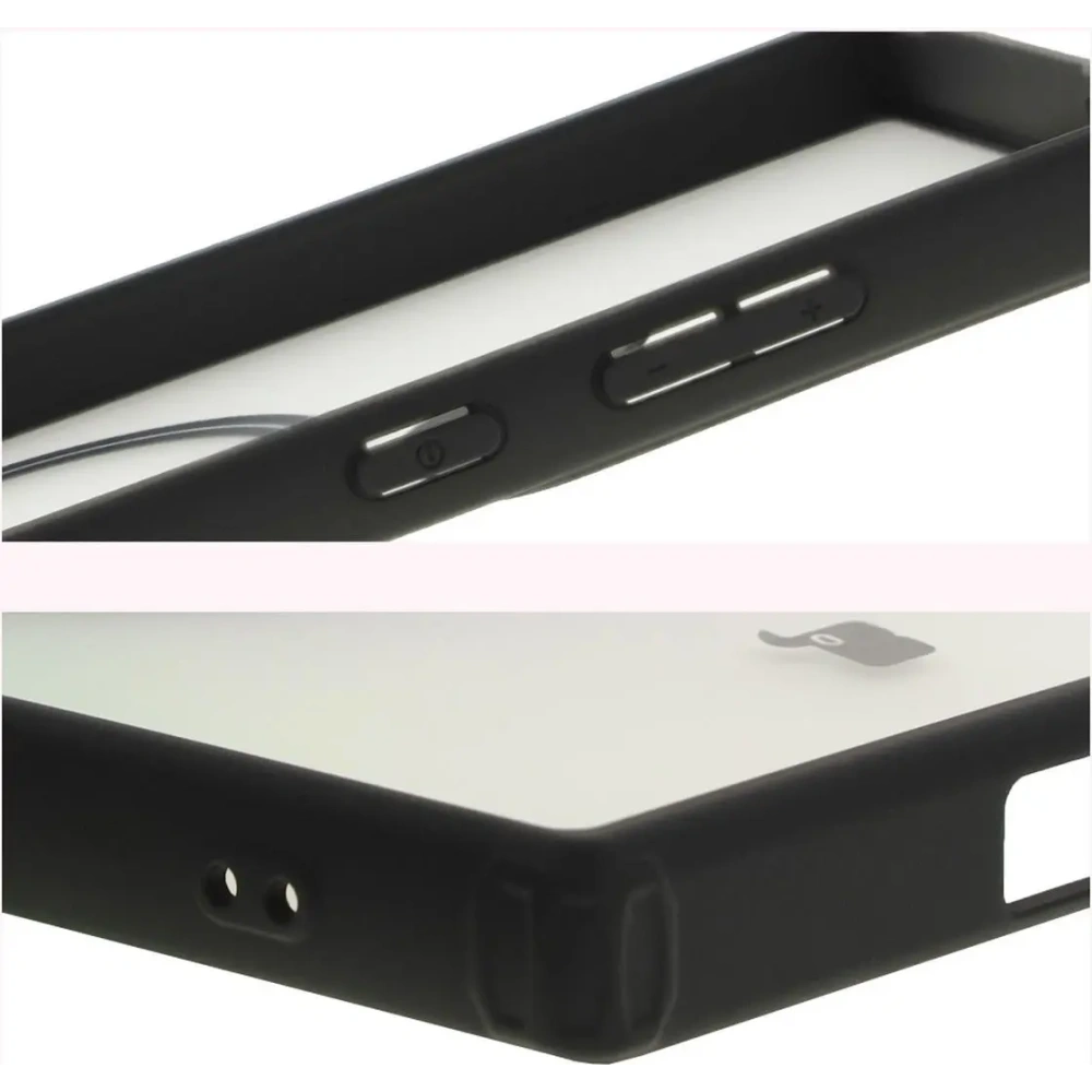 Wholesale Bizon Case MatteO Samsung Galaxy S24 Ultra transparent with black frame - BIZ7136 - {ean13} - Hurt