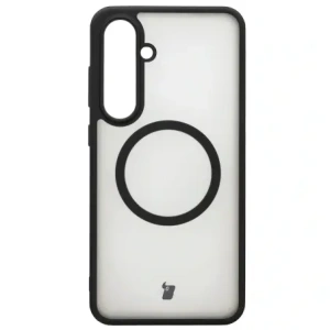 Hurtownia GSM - Bizon Case MatteO Samsung Galaxy S24 FE transparent cu ramă neagră - BIZ7138 - {ean13} - Hurt