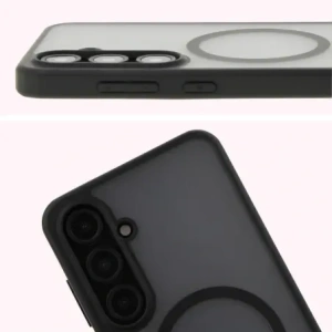 Hurtownia GSM - Bizon Case MatteO Samsung Galaxy S24 FE transparent mit schwarzem Rahmen - BIZ7138 - {ean13} - Hurt