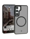 Bizon Case MatteO Samsung Galaxy S24 transparent cu cadru negru