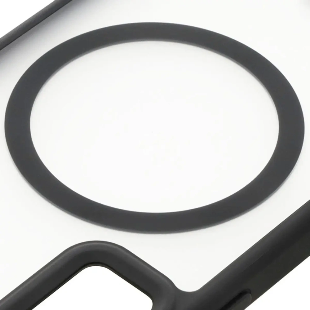 Hurtownia GSM - Etui z pierścieniem magnetycznym Bizon Case MatteO do Samsung Galaxy S24 poloprůhledné s černým rámečkem - BIZ7139 - {ean13} - Hurt