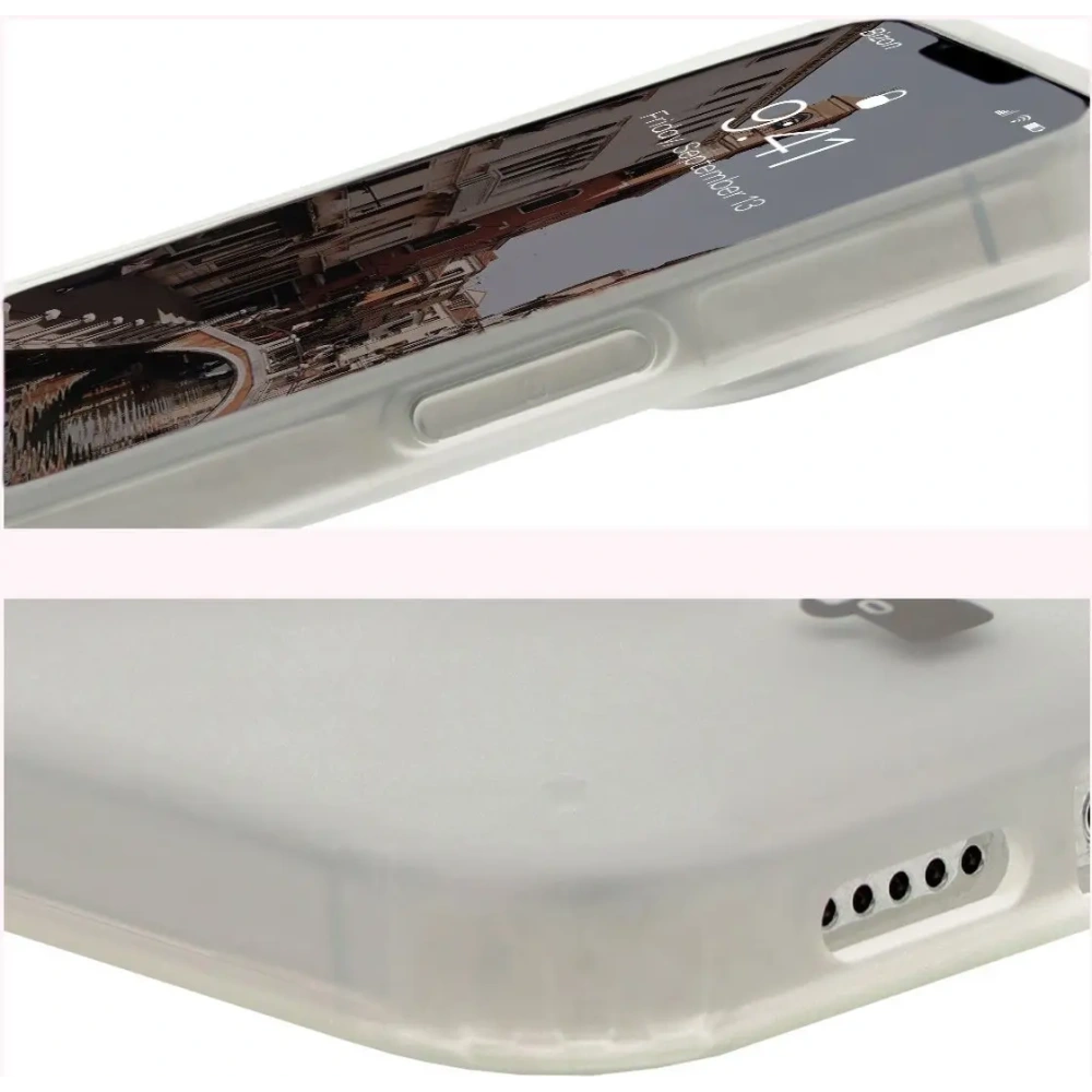 Wholesale Bizon Case MatteO Apple iPhone 13 Pro transparent with a transparent frame - BIZ7142 - {ean13} - Hurt