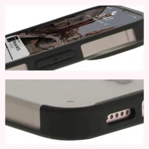 Hurtownia GSM - Bizon Case MatteO Apple iPhone 14 / Phone 13 transparent mit schwarzem Rahmen - BIZ7143 - {ean13} - Hurt