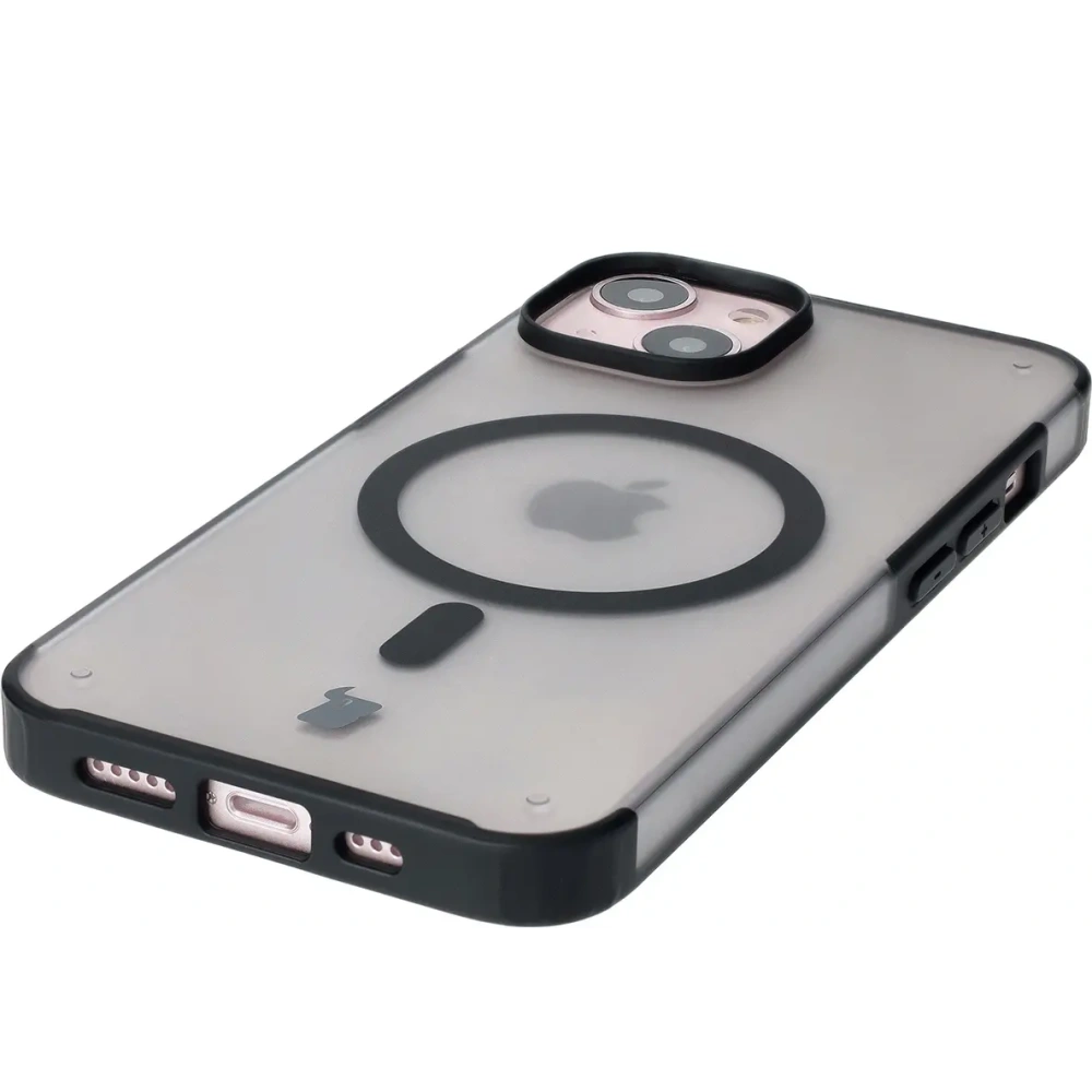 Hurtownia GSM - Bizon Case MatteO Apple iPhone 14 / Phone 13 átlátszó fekete kerettel - BIZ7143 - {ean13} - Hurt