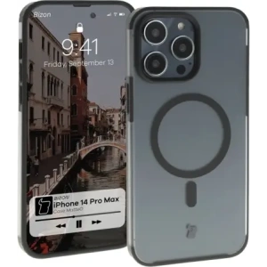 Hurtownia GSM - Bizon Case MatteO Apple iPhone 14 Pro Max transparent mit schwarzem Rahmen - BIZ7145 - {ean13} - Hurt