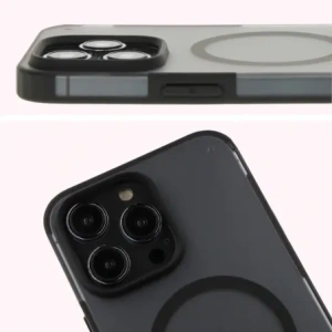 Wholesale Bizon Case MatteO Apple iPhone 14 Pro Max transparent with black frame - BIZ7145 - {ean13} - Hurt