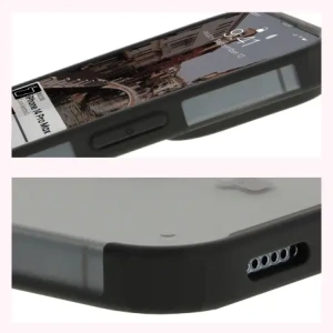 Wholesale Bizon Case MatteO Apple iPhone 14 Pro Max transparent with black frame - BIZ7145 - {ean13} - Hurt