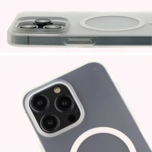 Wholesale Bizon Case MatteO Apple iPhone 14 Pro Max transparent with a transparent frame - BIZ7146 - {ean13} - Hurt