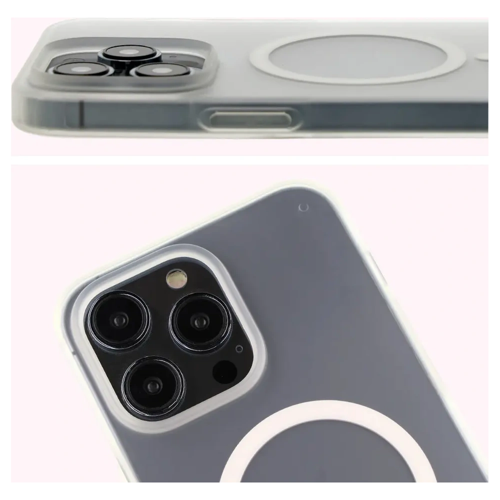 Hurtownia GSM - Bizon Case MatteO Apple iPhone 14 Pro Max transparent mit einem transparenten Rahmen - BIZ7146 - {ean13} - Hurt