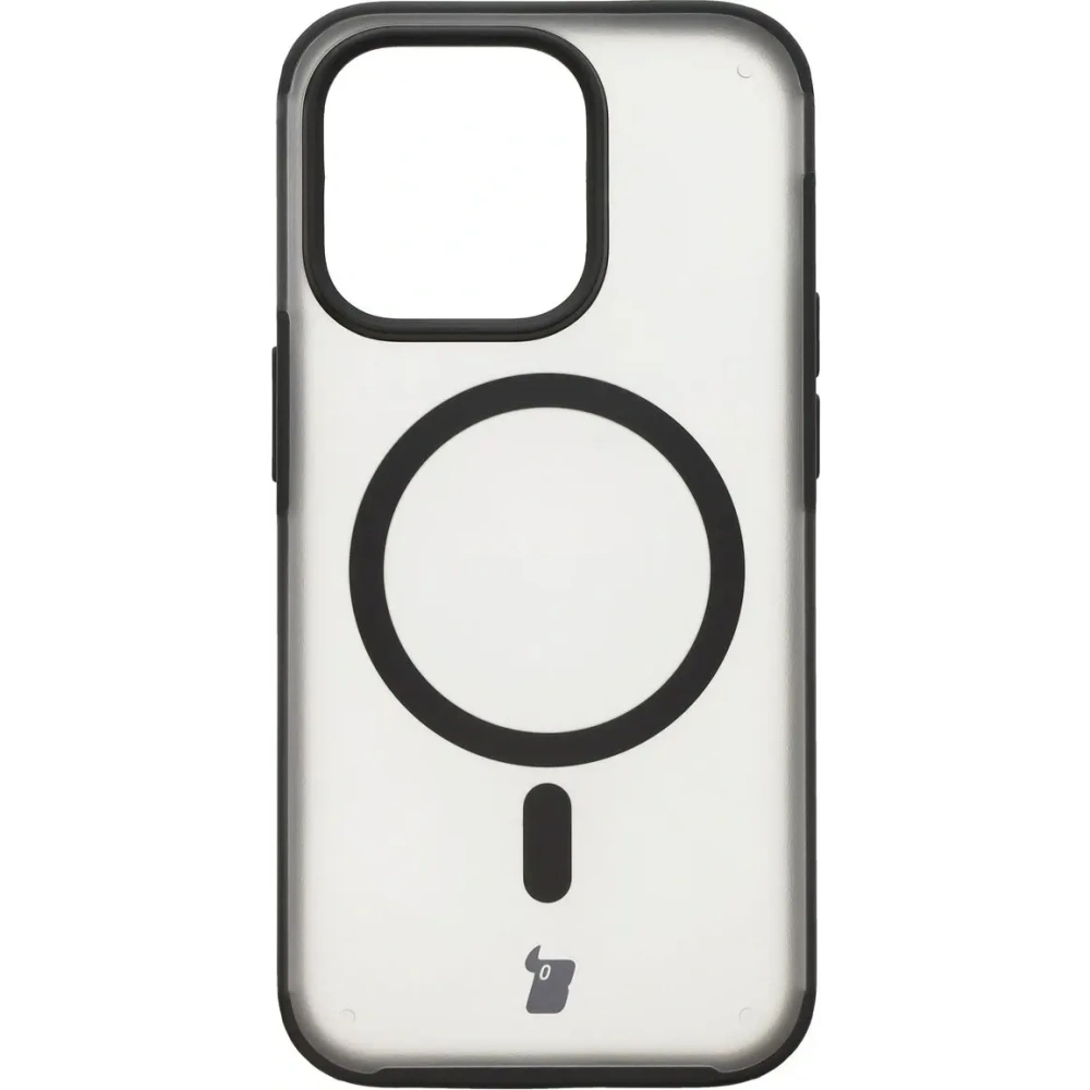 Hurtownia GSM - Bizon Case MatteO Apple iPhone 14 Pro transparent cu cadru negru - BIZ7147 - {ean13} - Hurt