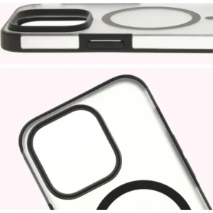 Hurtownia GSM - Bizon Case MatteO Apple iPhone 14 Pro transparent cu cadru negru - BIZ7147 - {ean13} - Hurt