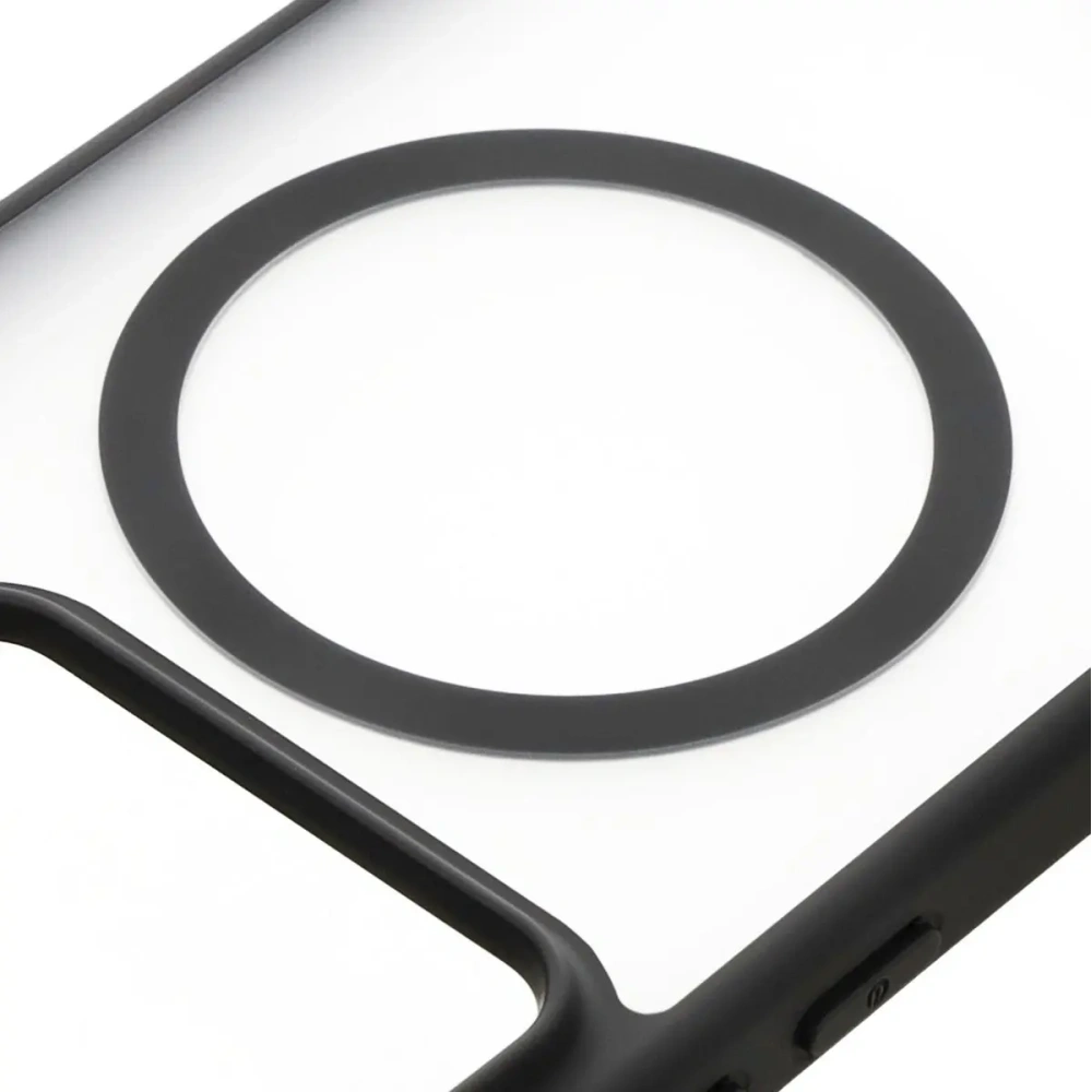 Hurtownia GSM - Etui s magnetickým kroužkem Bizon Case MatteO pro Xiaomi 14T Pro poloprůhledné s černým rámem - BIZ7149 - {ean13} - Hurt