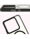 Hurtownia GSM - Etui s magnetickým kroužkem Bizon Case MatteO pro Xiaomi 14T Pro poloprůhledné s černým rámem - BIZ7149 - {ean13} - Hurt