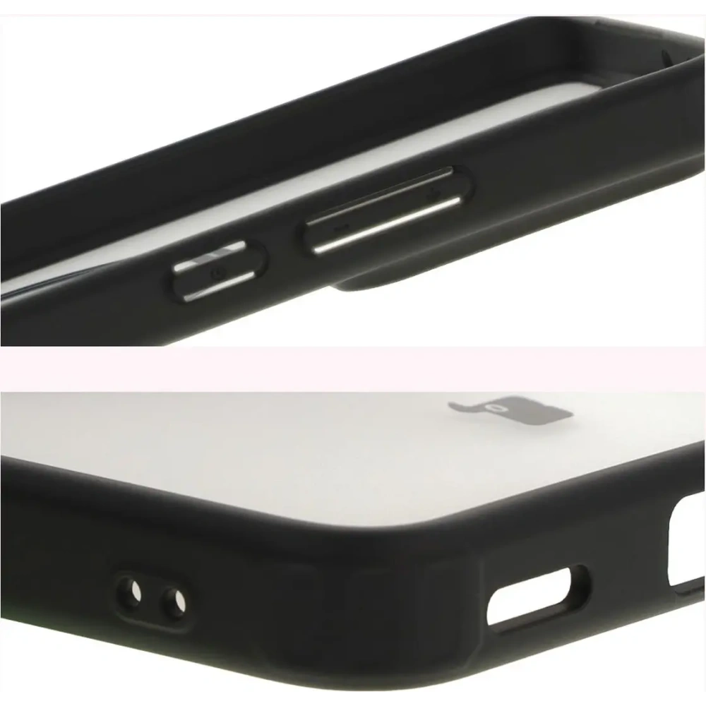 Hurtownia GSM - Etui s magnetickým kroužkem Bizon Case MatteO pro Xiaomi 14T Pro poloprůhledné s černým rámem - BIZ7149 - {ean13} - Hurt