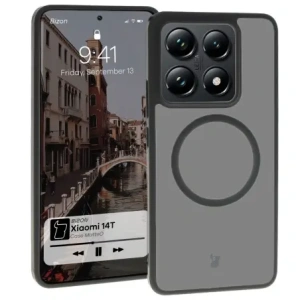 Hurtownia GSM - Bizon Case MatteO Xiaomi 14T átlátszó fekete kerettel - BIZ7150 - {ean13} - Hurt