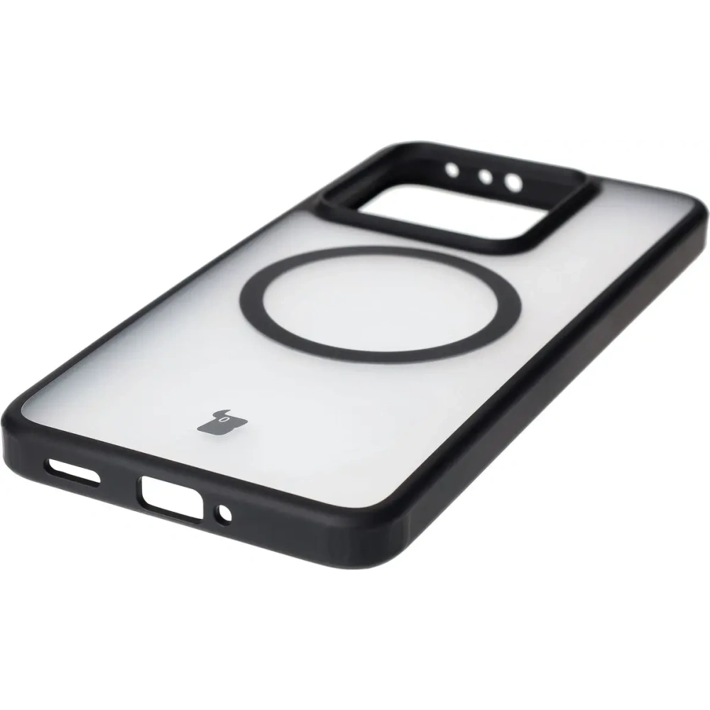Wholesale Bizon Case MatteO Xiaomi 14T transparent with black frame - BIZ7150 - {ean13} - Hurt