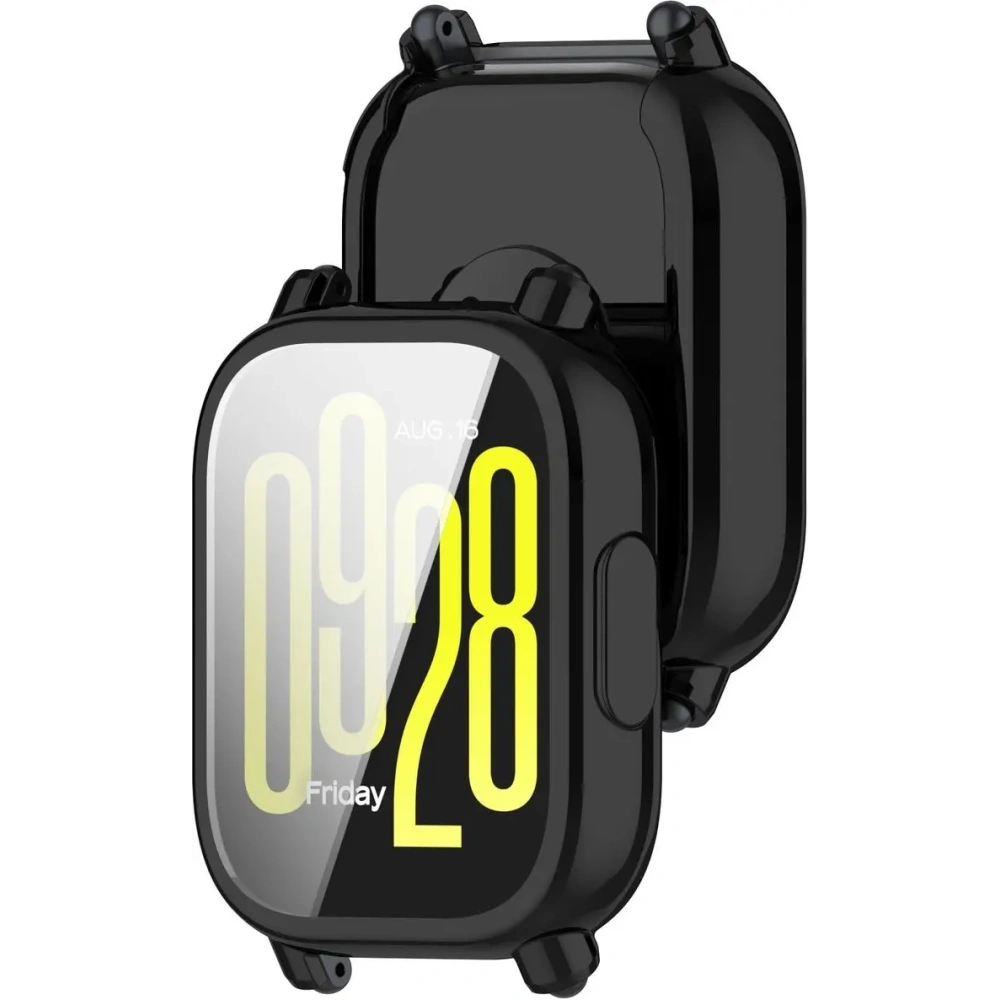 Hurtownia GSM - Etui s ochranou obrazovky Bizon Case Watch Felipe pro Xiaomi Redmi Watch 5 Active černé - BIZ7152 - {ean13} - Hurt