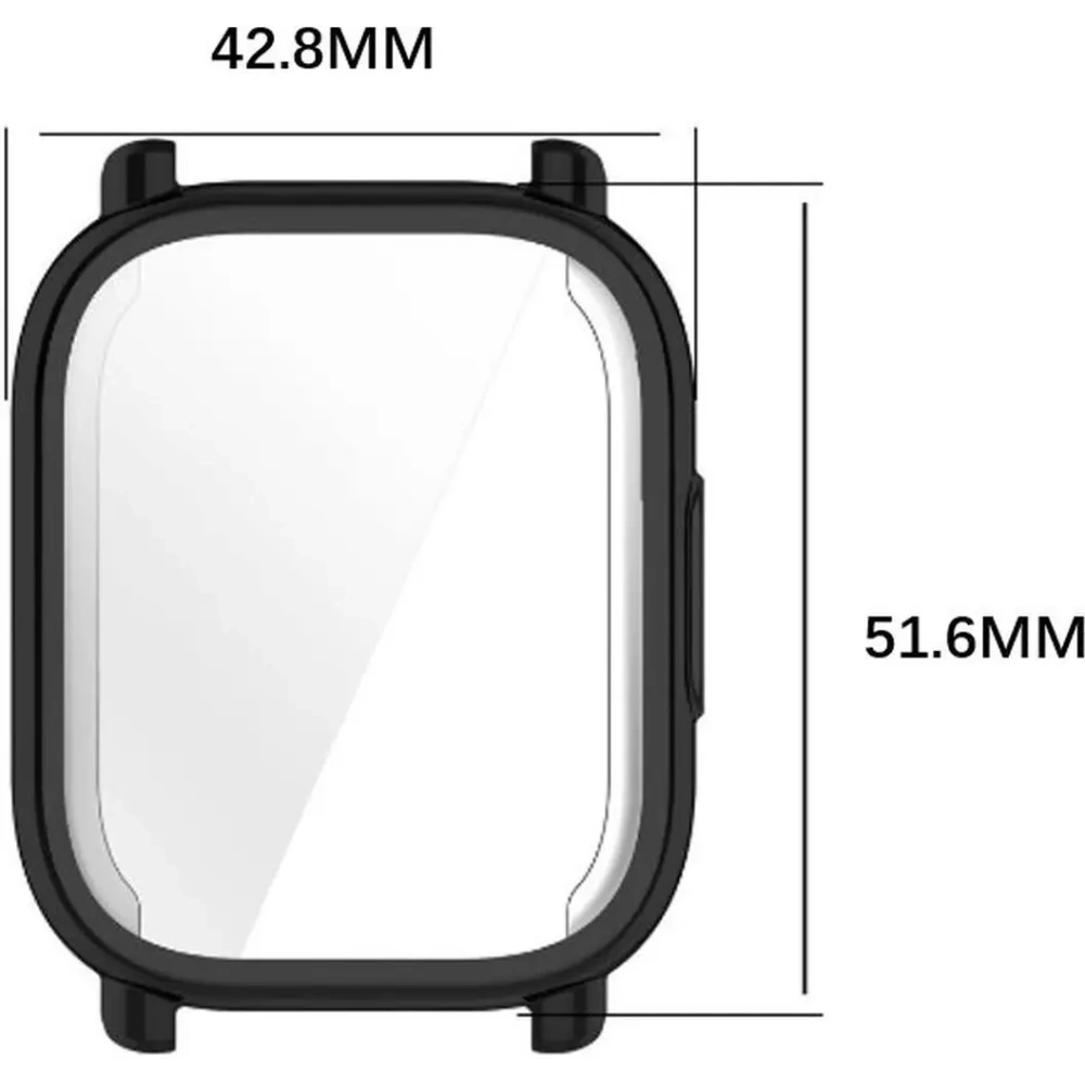 Hurtownia GSM - Etui s ochranou obrazovky Bizon Case Watch Felipe pro Xiaomi Redmi Watch 5 Active černé - BIZ7152 - {ean13} - Hurt
