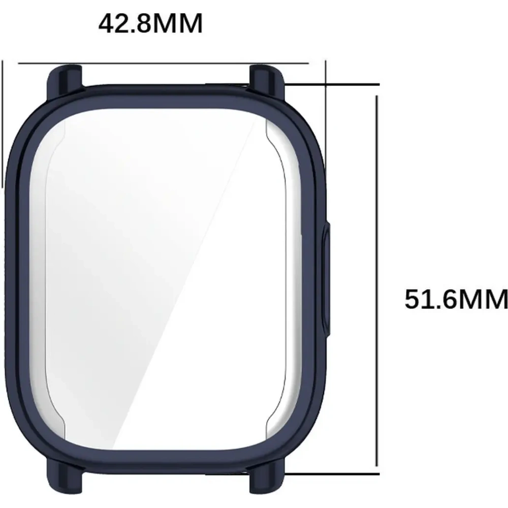 Hurtownia GSM - Etui s ochranou obrazovky Bizon Case Watch Felipe pro Xiaomi Redmi Watch 5 Active modré - BIZ7153 - {ean13} - Hurt