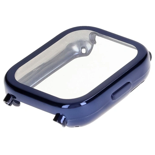 Etui z osłoną ekranu Bizon Case Watch Felipe do Xiaomi Redmi Watch 5 Active niebieskie