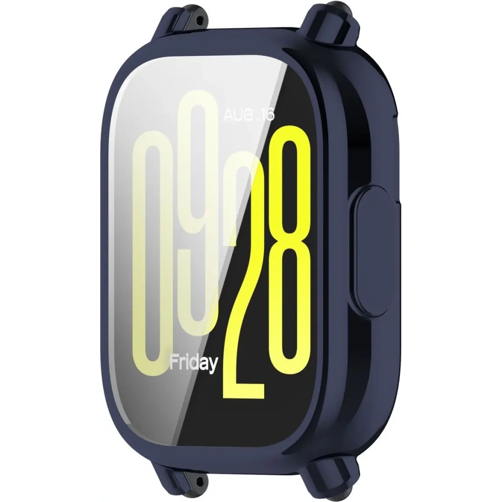 Hurtownia GSM - Etui s ochranou obrazovky Bizon Case Watch Felipe pro Xiaomi Redmi Watch 5 Active modré - BIZ7153 - {ean13} - Hurt