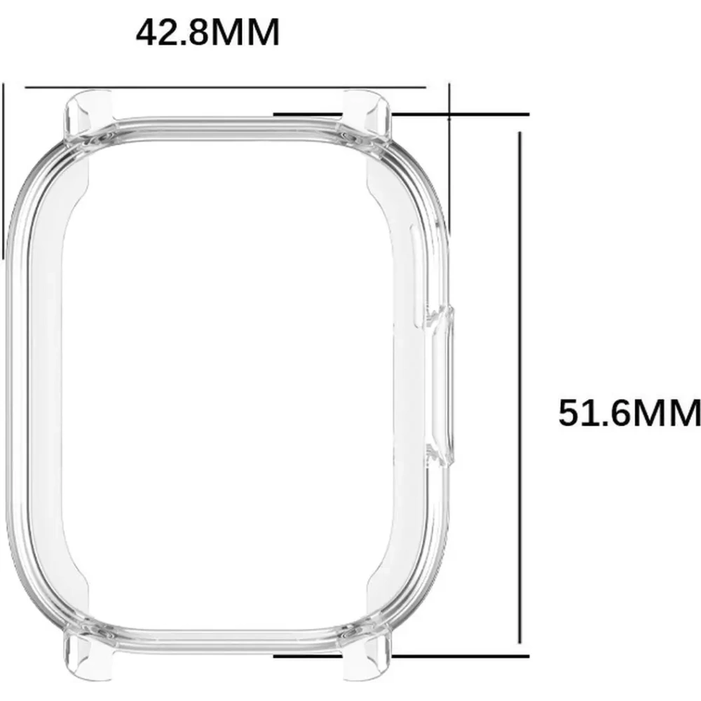 Hurtownia GSM - Etui s ochranou obrazovky Bizon Case Watch Felipe pro Xiaomi Redmi Watch 5 Active průhledné - BIZ7154 - {ean13} - Hurt