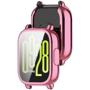 Hurtownia GSM - Etui s ochranným sklem Bizon Case Watch Felipe pro Xiaomi Redmi Watch 5 Active růžové - BIZ7155 - {ean13} - Hurt