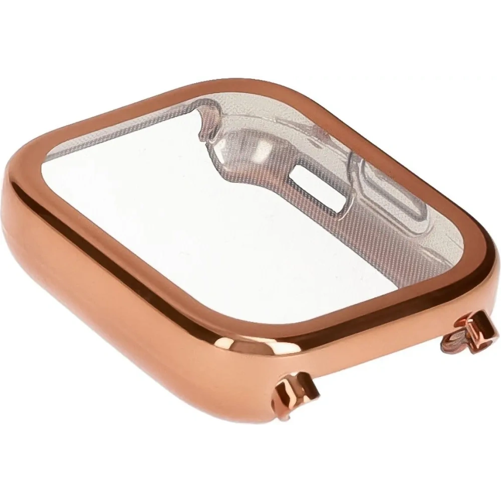 Hurtownia GSM - Etui s ochranou obrazovky Bizon Case Watch Felipe pro Xiaomi Redmi Watch 5 Active růžovo-zlaté - BIZ7156 - {ean13} - Hurt