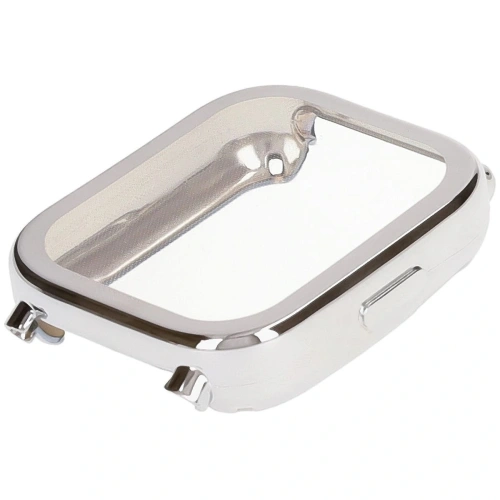 Etui z osłoną ekranu Bizon Case Watch Felipe do Xiaomi Redmi Watch 5 Active srebrne