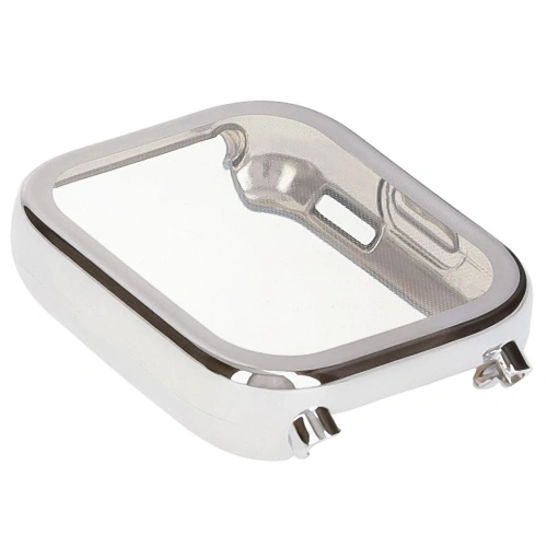 Etui z osłoną ekranu Bizon Case Watch Felipe do Xiaomi Redmi Watch 5 Active srebrne