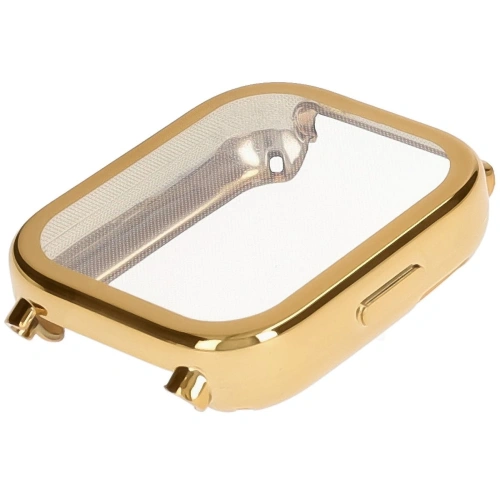 Etui z osłoną ekranu Bizon Case Watch Felipe do Xiaomi Redmi Watch 5 Active złote