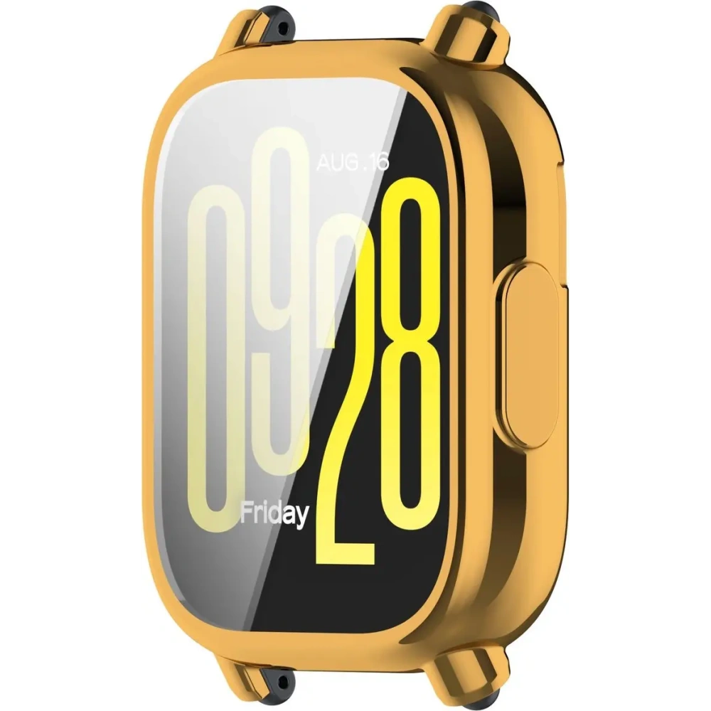 Hurtownia GSM - Etui s ochranou obrazovky Bizon Case Watch Felipe pro Xiaomi Redmi Watch 5 Active zlaté - BIZ7158 - {ean13} - Hurt