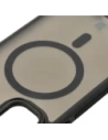 Hurtownia GSM - Etui z podstawką i pierścieniem magnetycznym Bizon Case Eclipse do Samsung Galaxy S24 FE przydymione z czarną ramką - BIZ7159 - {ean13} - Hurt