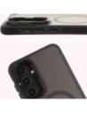 Hurtownia GSM - Etui z podstawką i pierścieniem magnetycznym Bizon Case Eclipse do Samsung Galaxy S24 FE przydymione z czarną ramką - BIZ7159 - {ean13} - Hurt