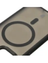 Hurtownia GSM - Bizon Case Eclipse Apple iPhone 12 / Apple iPhone 12 Pro füstös fekete kerettel - BIZ7161 - {ean13} - Hurt