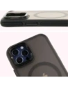 Hurtownia GSM - Bizon Case Eclipse Apple iPhone 12 / Apple iPhone 12 Pro füstös fekete kerettel - BIZ7161 - {ean13} - Hurt