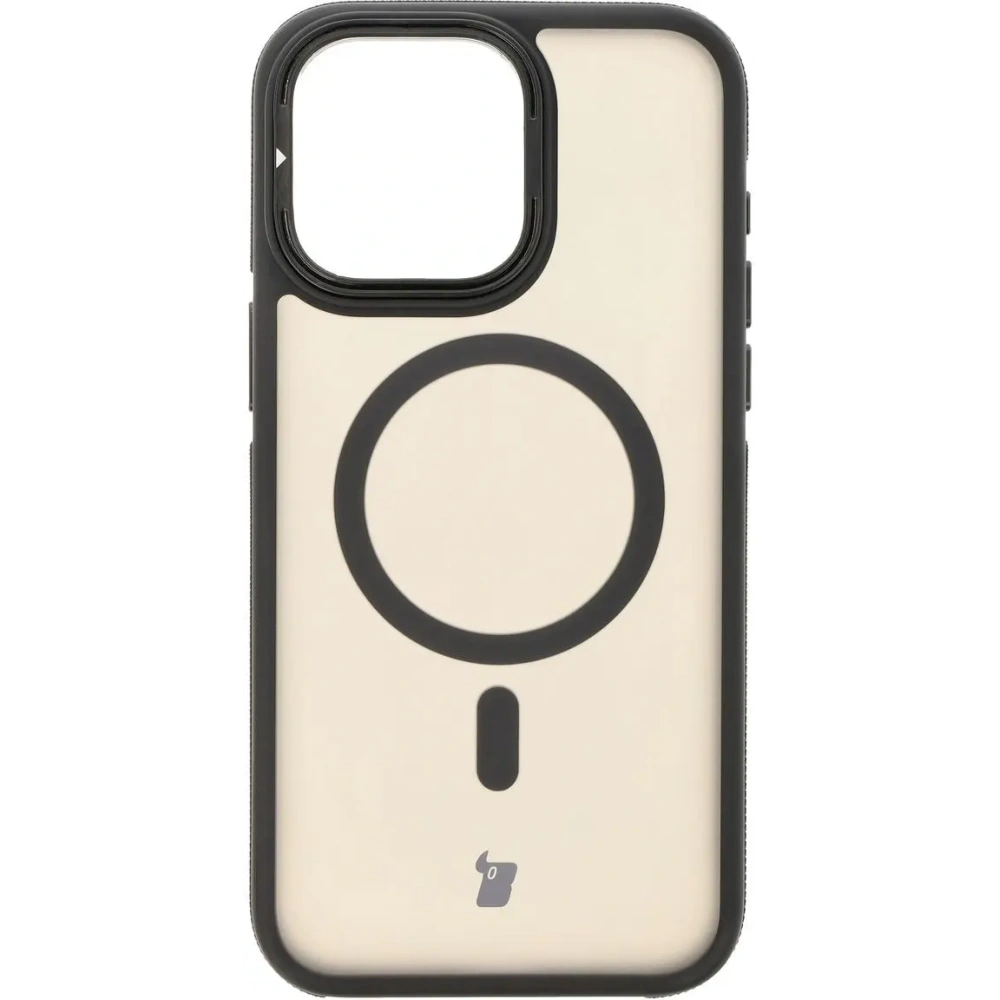 Hurtownia GSM - Bizon Case Eclipse Apple iPhone 15 Pro Max rauchig mit einem schwarzen Rahmen - BIZ7162 - {ean13} - Hurt