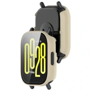 Hurtownia GSM - Etui se sklem na hodinky Bizon Case+Glass Watch pro Xiaomi Redmi Watch 5 Active béžové - BIZ7163 - {ean13} - Hurt