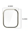 Wholesale Bizon Case+Glass Watch Xiaomi Redmi Watch 5 Active beige - BIZ7163 - {ean13} - Hurt