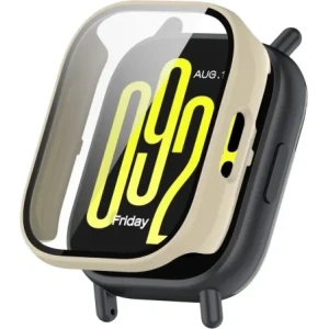 Hurtownia GSM - Bizon Case+Glass Óra Xiaomi Redmi Watch 5 Active bézs - BIZ7163 - {ean13} - Hurt