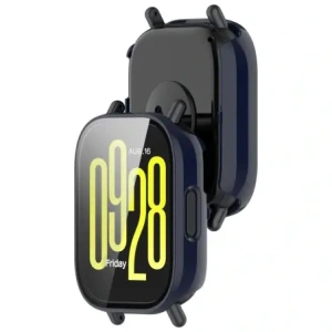Hurtownia GSM - Etui se sklem pro hodinky Bizon Case+Glass Watch pro Xiaomi Redmi Watch 5 Active modré - BIZ7164 - {ean13} - Hurt