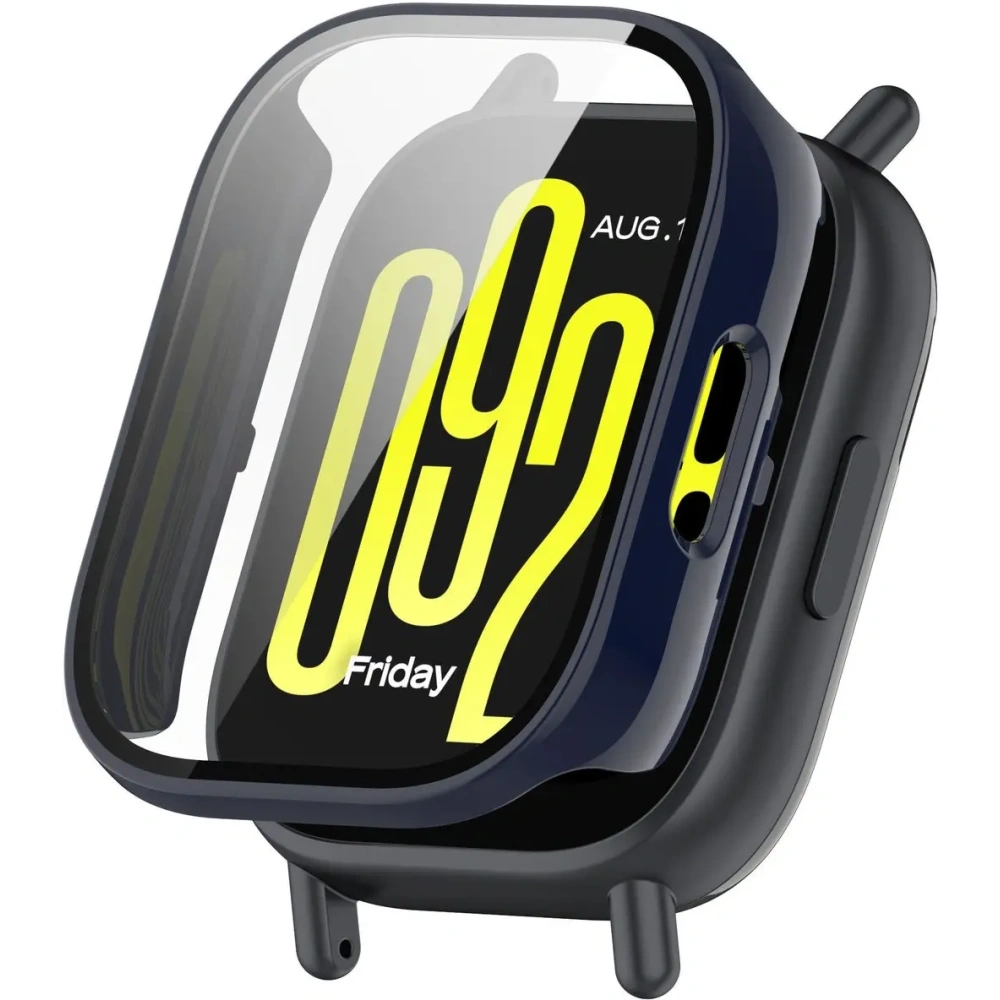 Wholesale Bizon Case+Glass Watch Xiaomi Redmi Watch 5 Active blue - BIZ7164 - {ean13} - Hurt